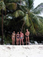 На пляже Lohifushi скучали наши души